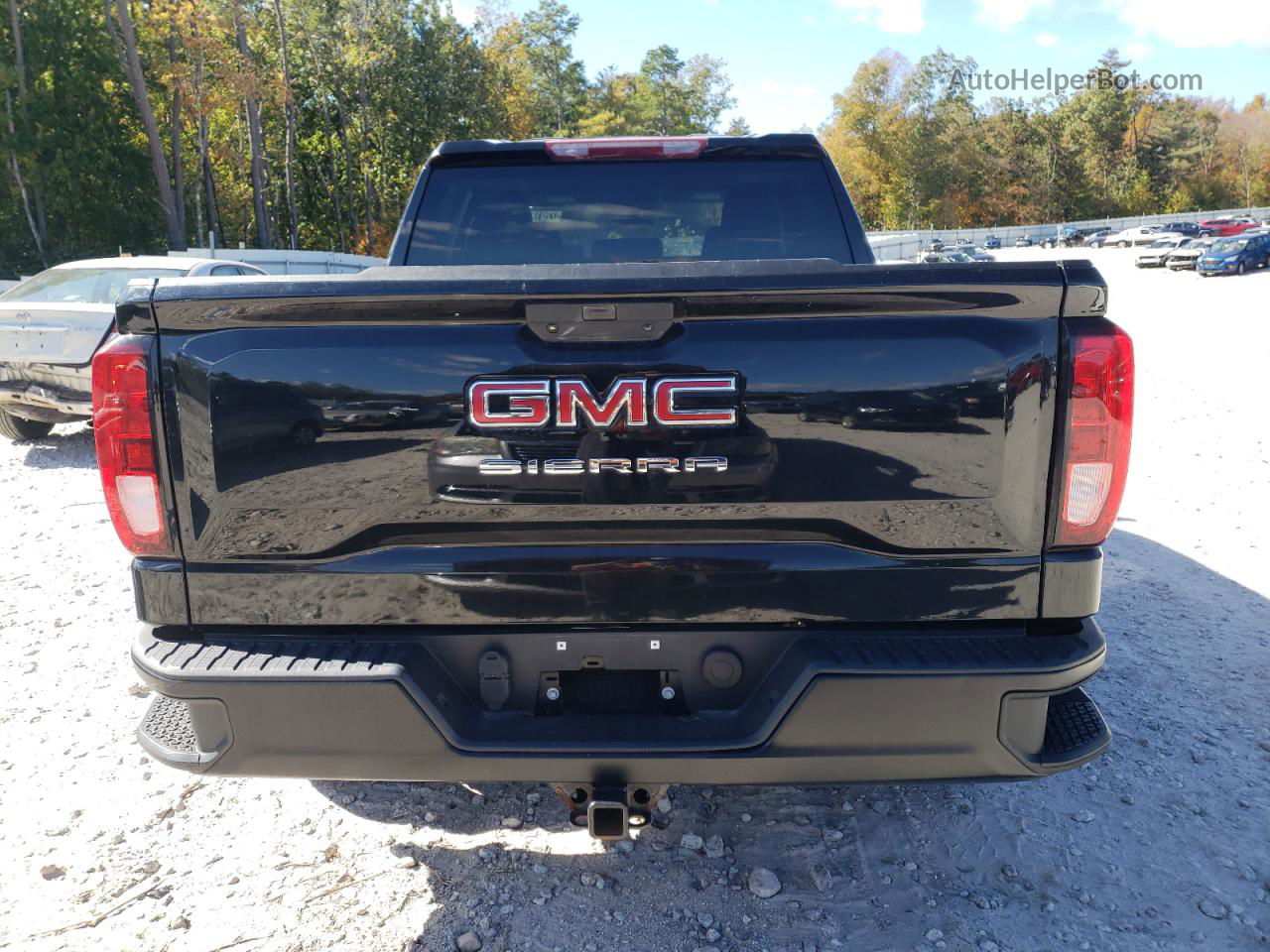 2020 Gmc Sierra K1500 Black vin: 1GTP9AEK0LZ272911