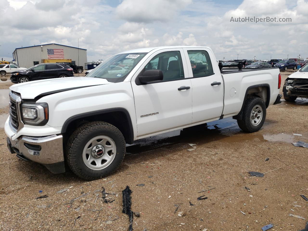 2016 Gmc Sierra C1500 White vin: 1GTR1LEH1GZ360470