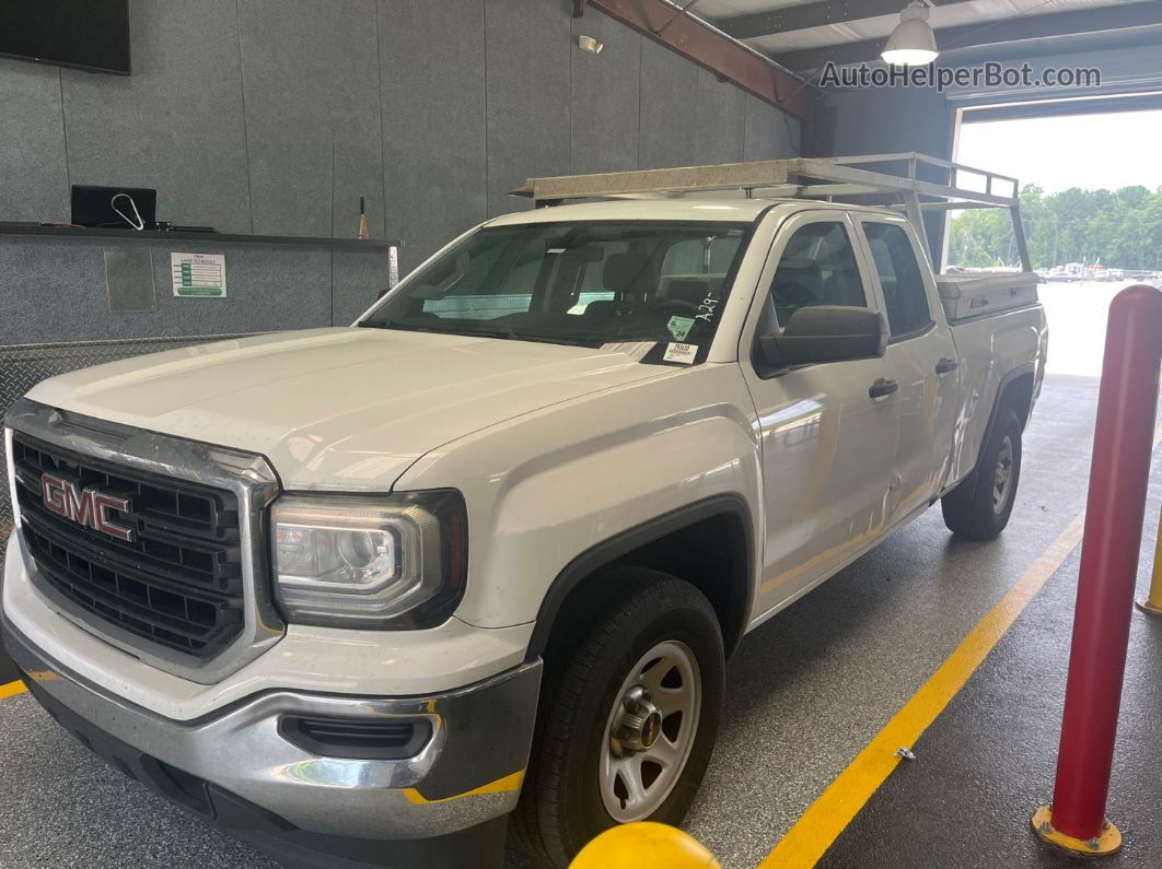 2016 Gmc Sierra C1500 White vin: 1GTR1LEH7GZ129542