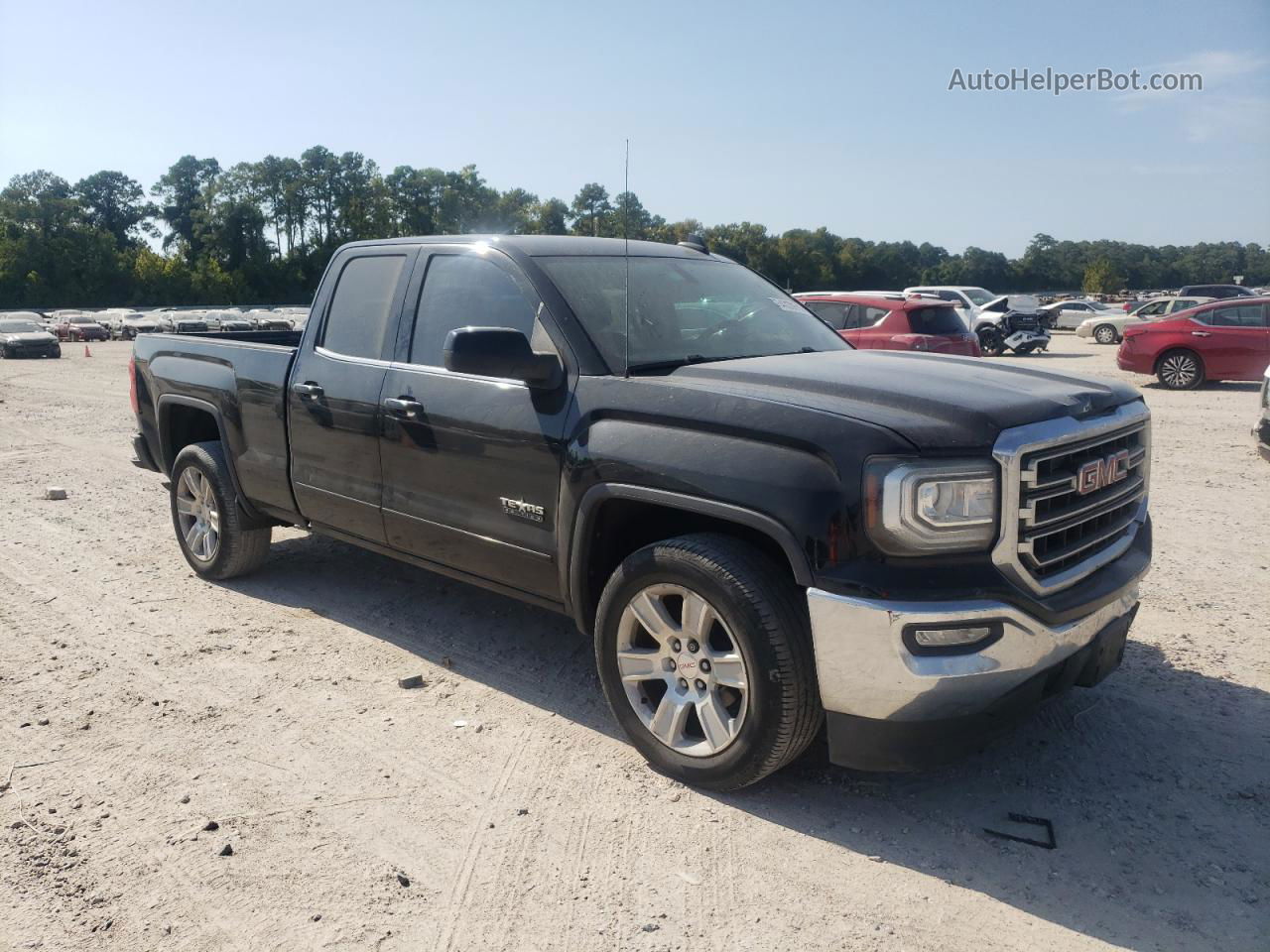 2016 Gmc Sierra C1500 Sle Черный vin: 1GTR1MECXGZ353124