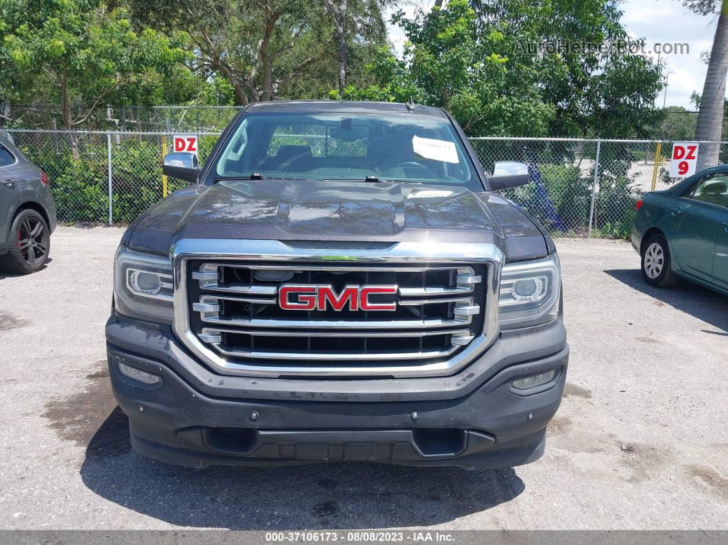 2016 Gmc Sierra 1500 Slt Gray vin: 1GTR1NEC5GZ130477