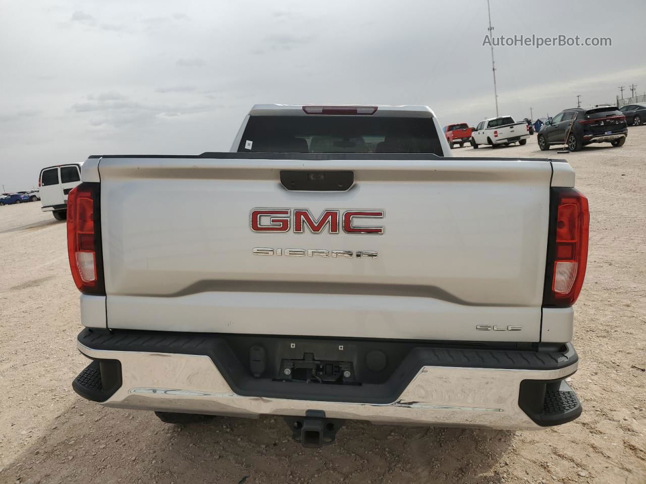 2020 Gmc Sierra C1500 Sle Silver vin: 1GTR8BED5LZ265780