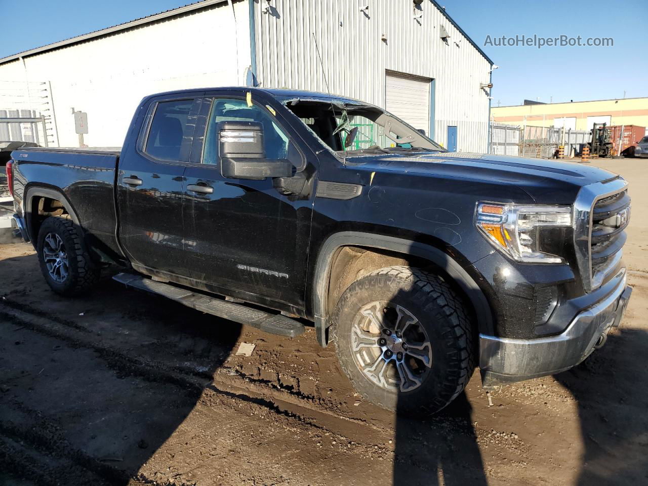 2020 Gmc Sierra K1500 Black vin: 1GTR9AEF8LZ270271