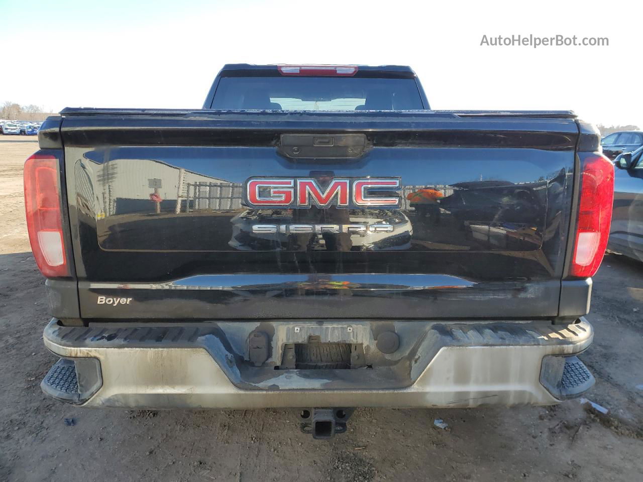 2020 Gmc Sierra K1500 Black vin: 1GTR9AEF8LZ270271