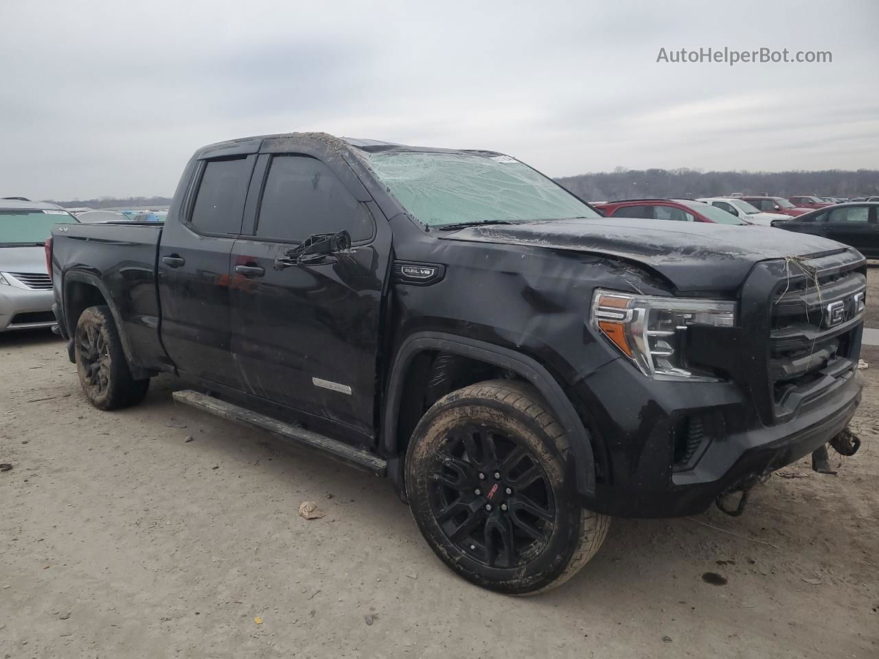 2020 Gmc Sierra K1500 Elevation Black vin: 1GTR9CED0LZ278651