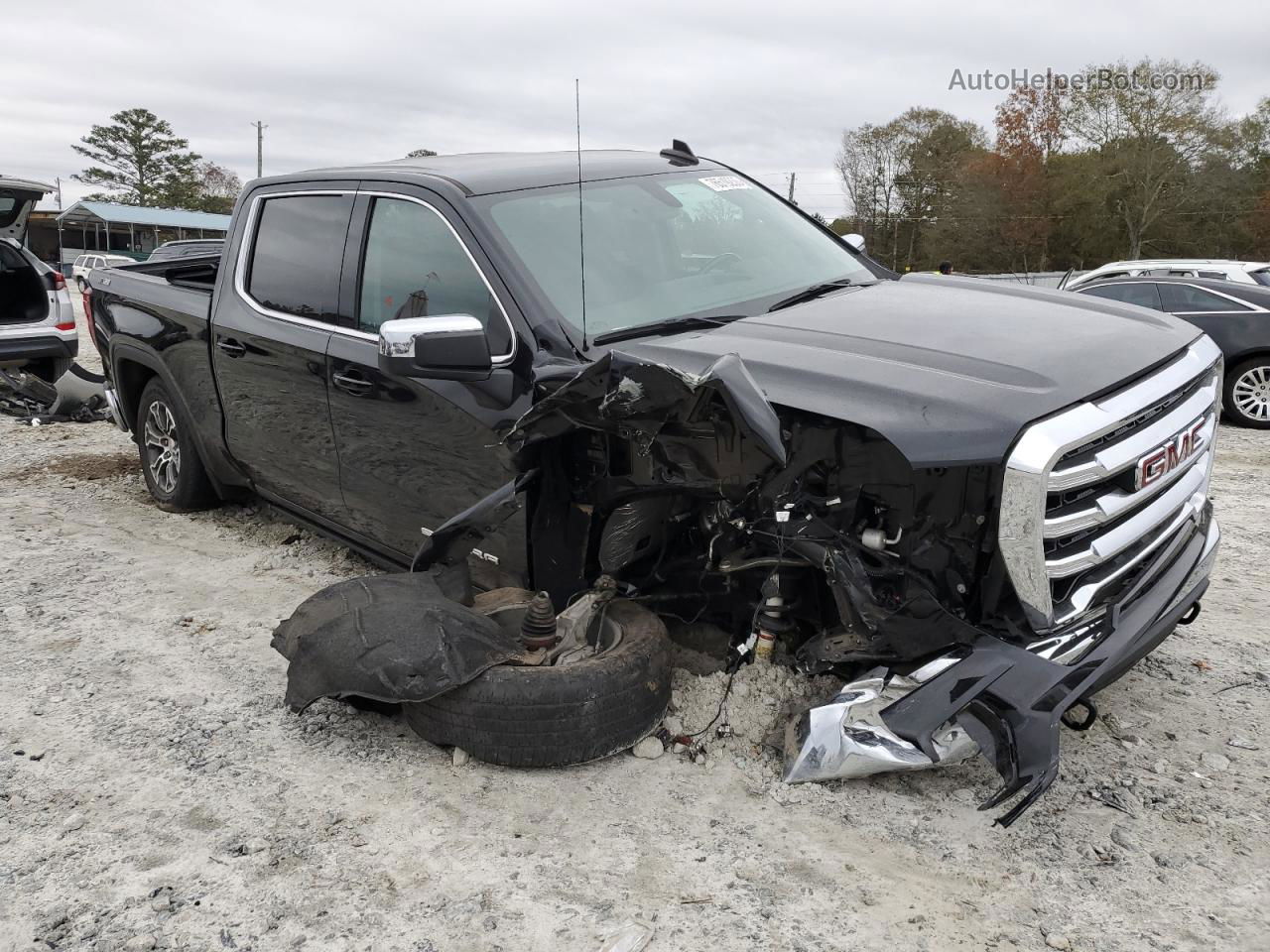 2020 Gmc Sierra K1500 Sle Черный vin: 1GTU9BED0LZ331112