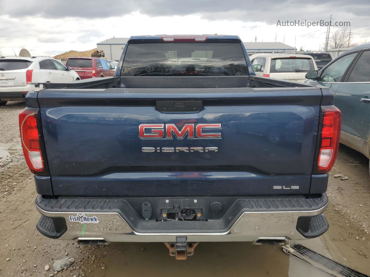 2020 Gmc Sierra K1500 Sle Синий vin: 1GTU9BED7LZ169575