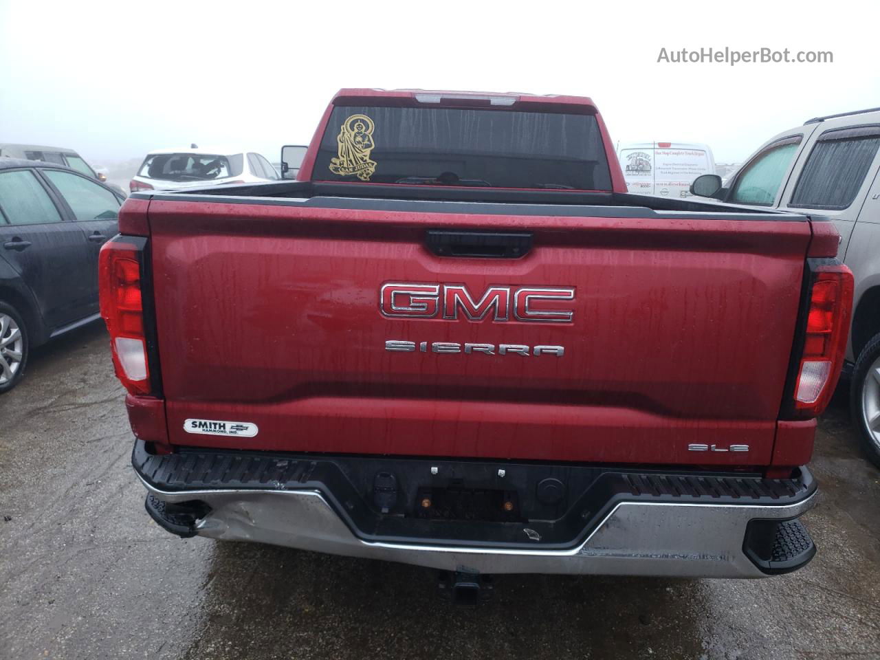 2020 Gmc Sierra K1500 Sle Красный vin: 1GTU9BEDXLZ306265