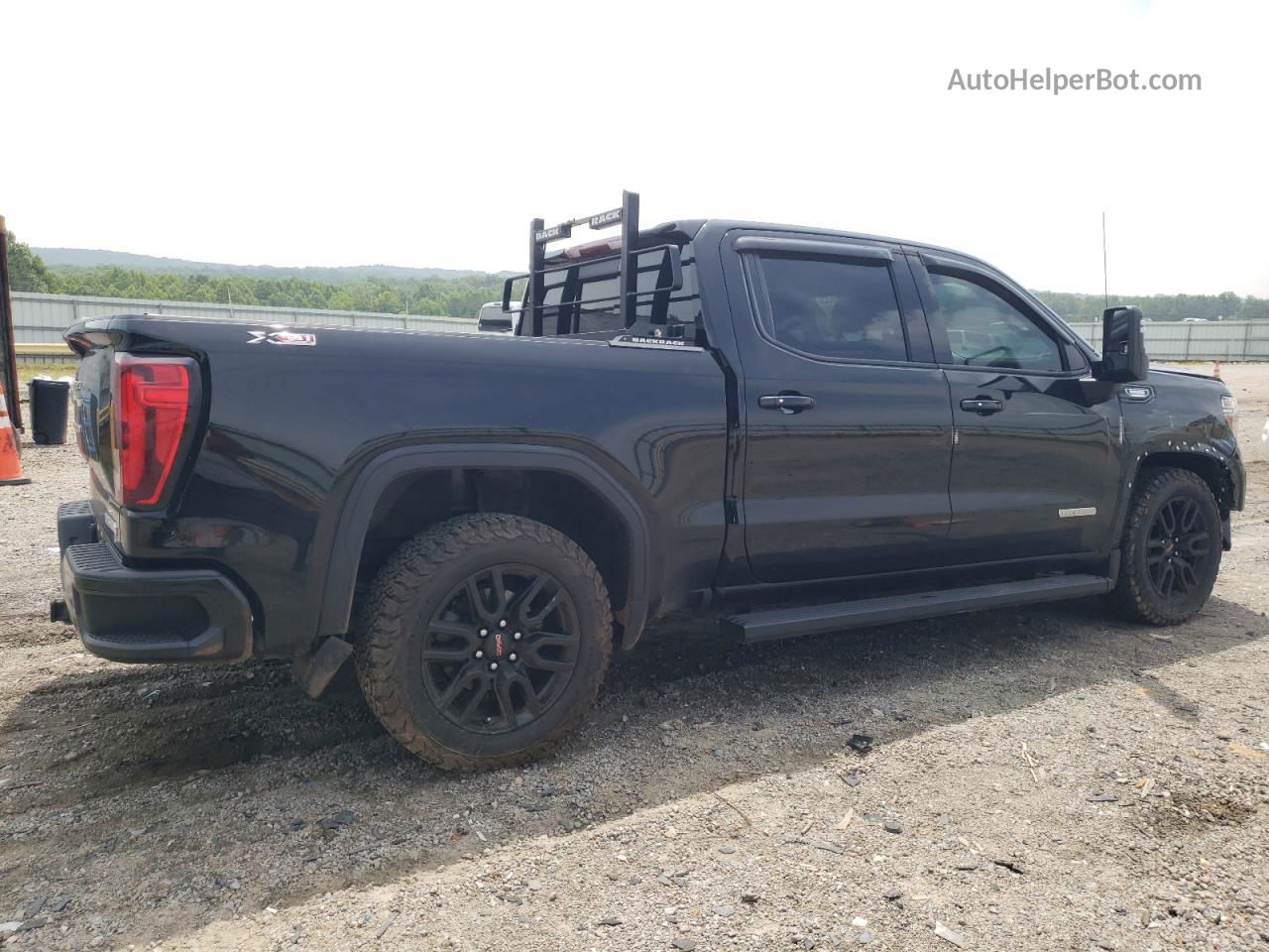 2020 Gmc Sierra K1500 Elevation Черный vin: 1GTU9CET3LZ372699