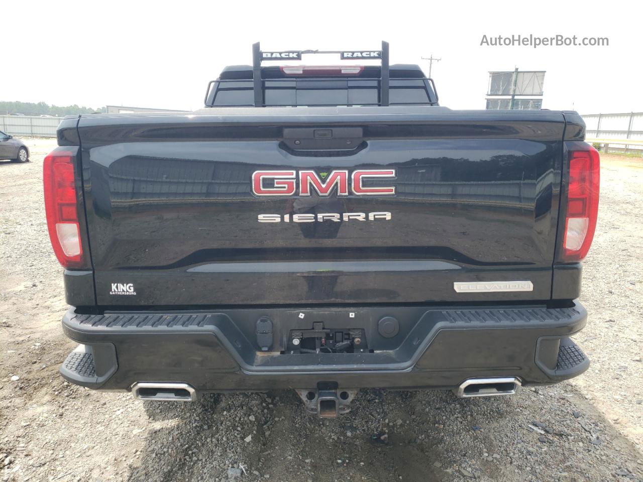 2020 Gmc Sierra K1500 Elevation Черный vin: 1GTU9CET3LZ372699