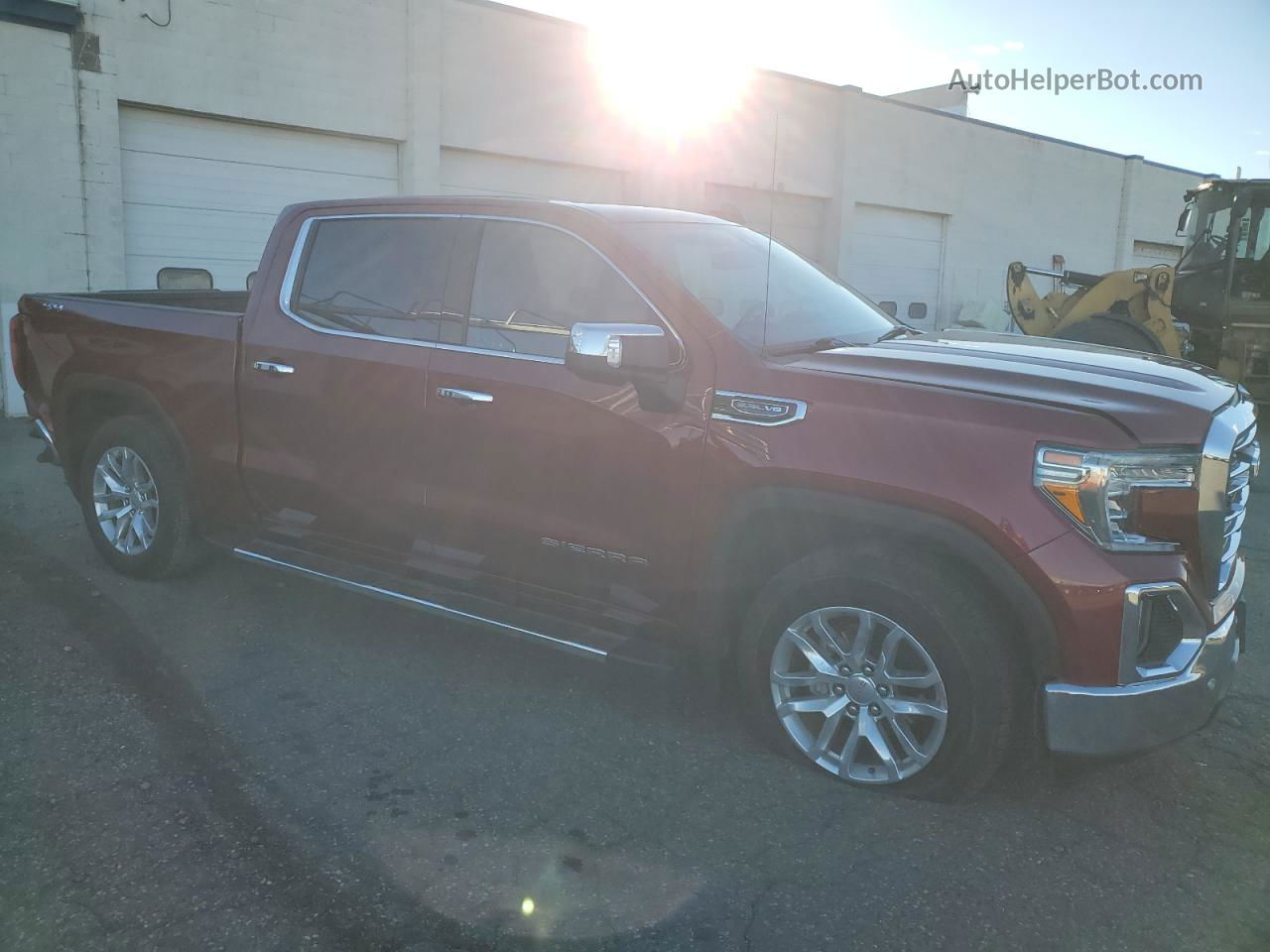 2020 Gmc Sierra K1500 Slt Burgundy vin: 1GTU9DED9LZ305779