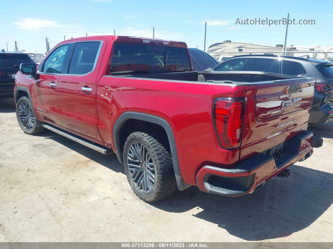 2020 Gmc Sierra 1500 4wd  Short Box Denali Red vin: 1GTU9FEL4LZ105220