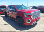 2020 Gmc Sierra 1500 4wd  Short Box Denali Red vin: 1GTU9FEL4LZ105220