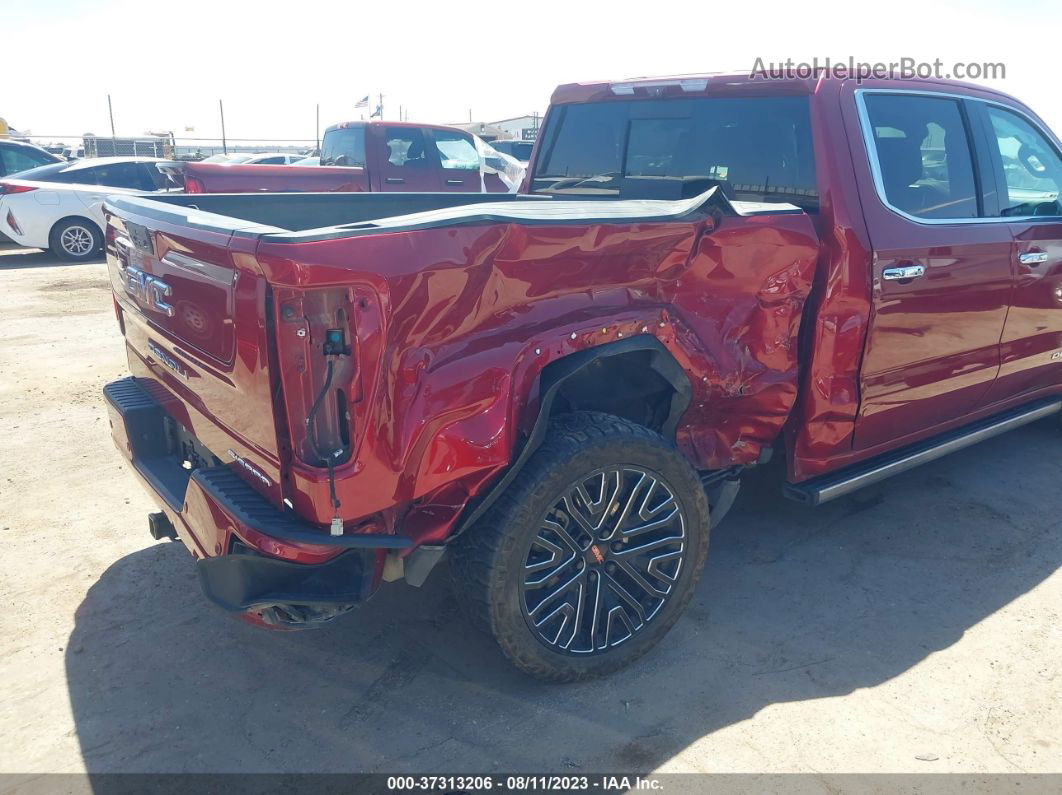 2020 Gmc Sierra 1500 4wd  Short Box Denali Red vin: 1GTU9FEL4LZ105220