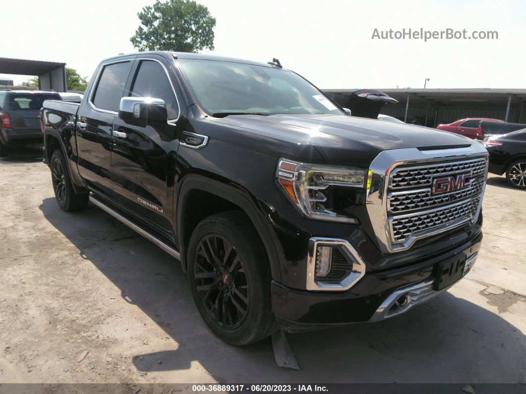 2020 Gmc Sierra 1500 4wd  Short Box Denali Black vin: 1GTU9FEL7LZ330974