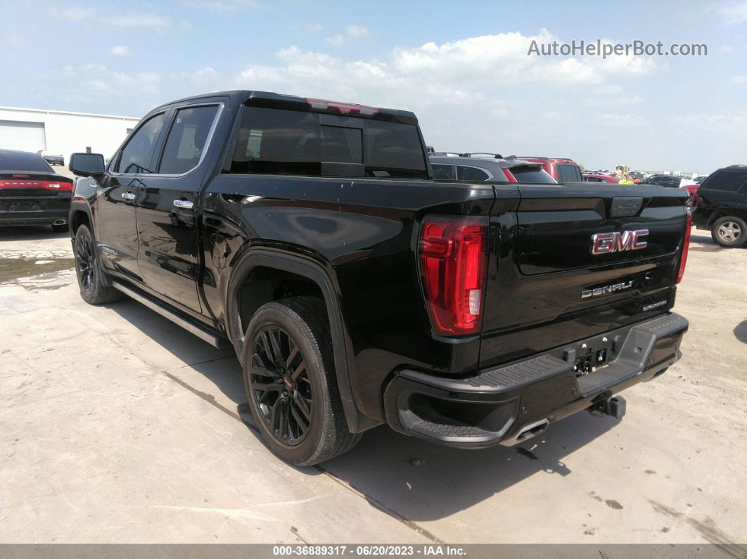 2020 Gmc Sierra 1500 4wd  Short Box Denali Black vin: 1GTU9FEL7LZ330974