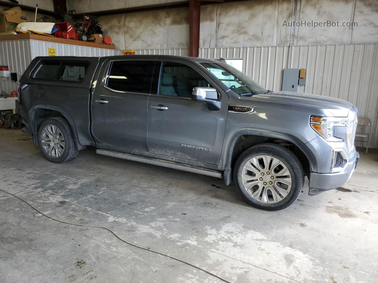 2020 Gmc Sierra K1500 Denali Gray vin: 1GTU9FELXLZ165650