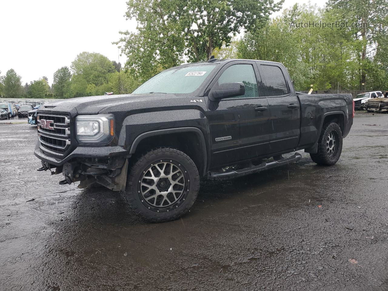 2016 Gmc Sierra K1500 Black vin: 1GTV2LEC3GZ245529