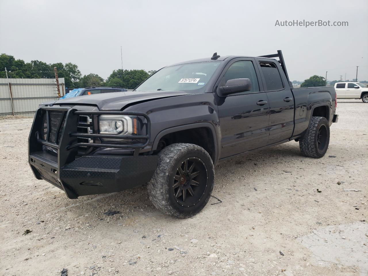 2016 Gmc Sierra K1500 Black vin: 1GTV2LEC5GZ217246