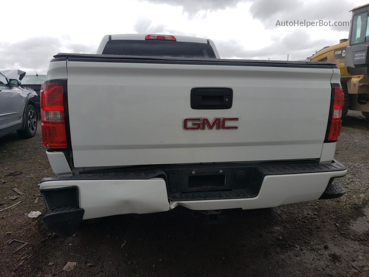 2016 Gmc Sierra K1500 White vin: 1GTV2LEC6GZ335211