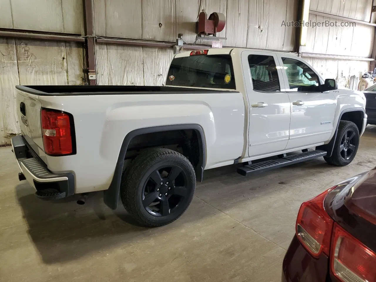 2016 Gmc Sierra K1500 White vin: 1GTV2LEC6GZ372582