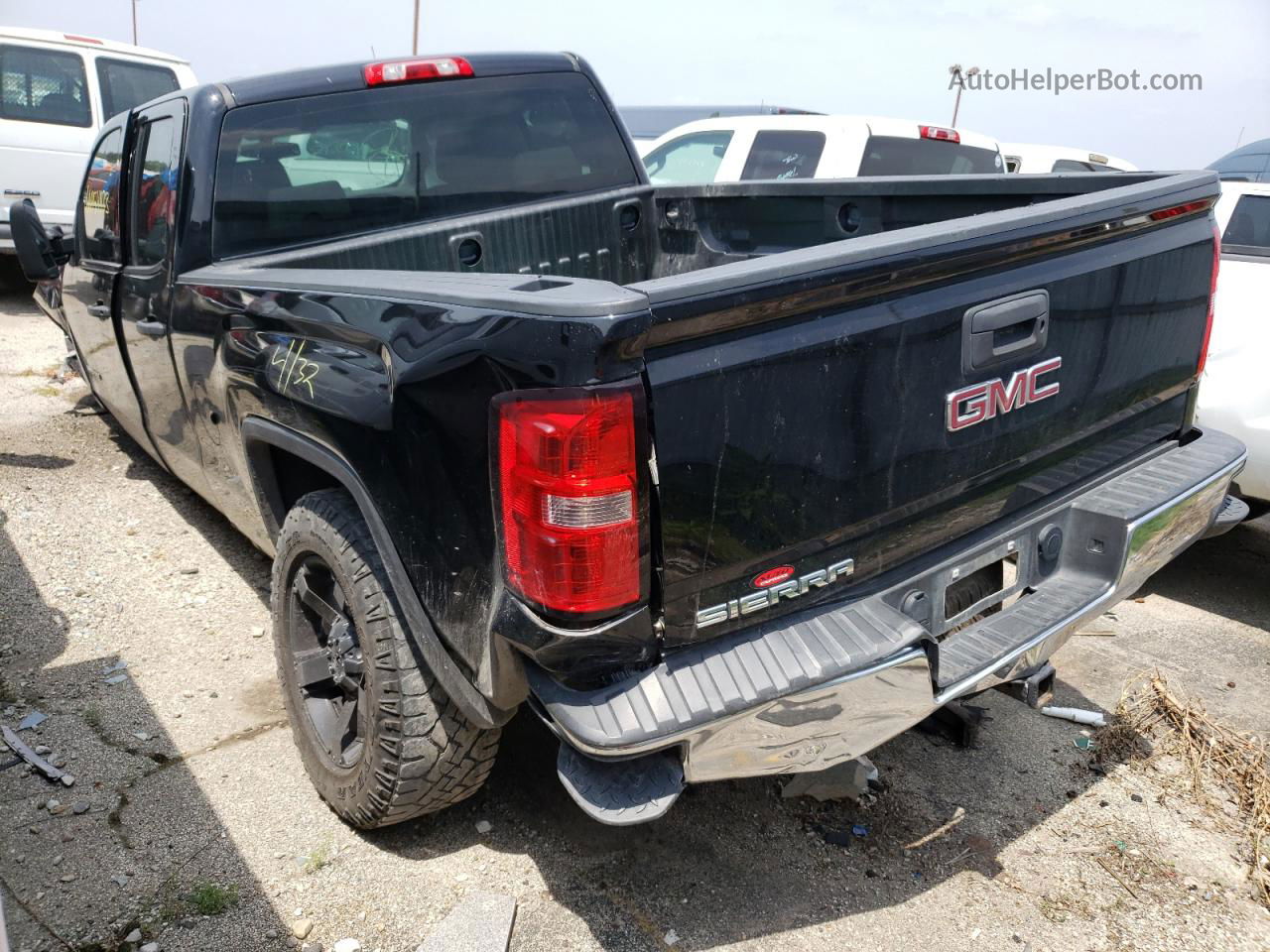 2016 Gmc Sierra K1500 Черный vin: 1GTV2LEC7GZ245792