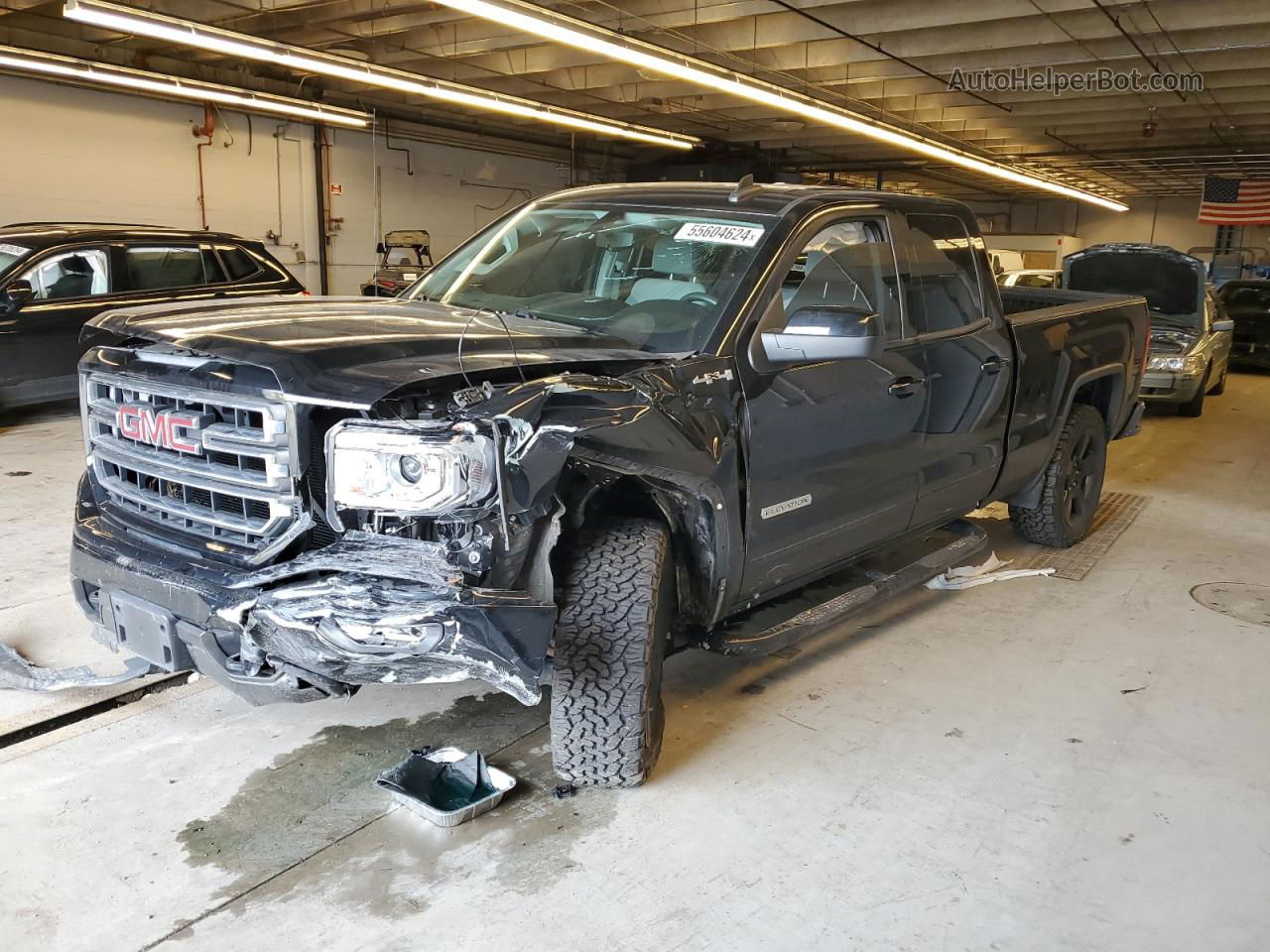 2016 Gmc Sierra K1500 Black vin: 1GTV2LEC7GZ316277