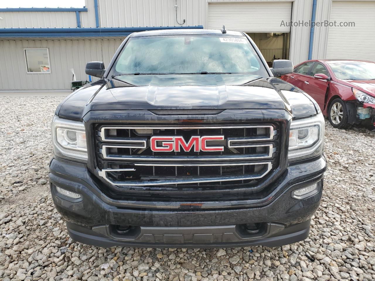 2016 Gmc Sierra K1500 Black vin: 1GTV2LECXGZ377574