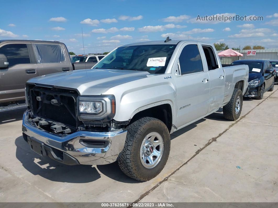 2016 Gmc Sierra 1500   Silver vin: 1GTV2LEH0GZ112240