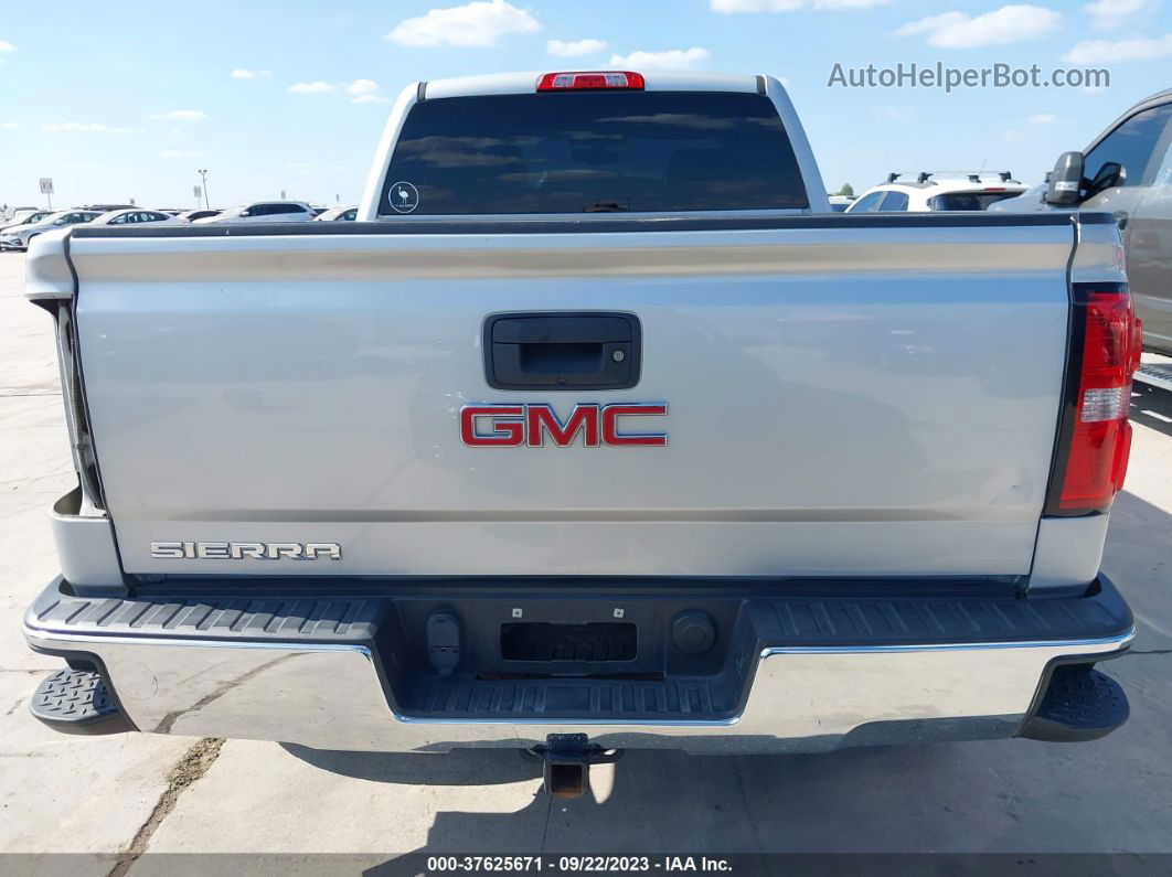 2016 Gmc Sierra 1500   Silver vin: 1GTV2LEH0GZ112240