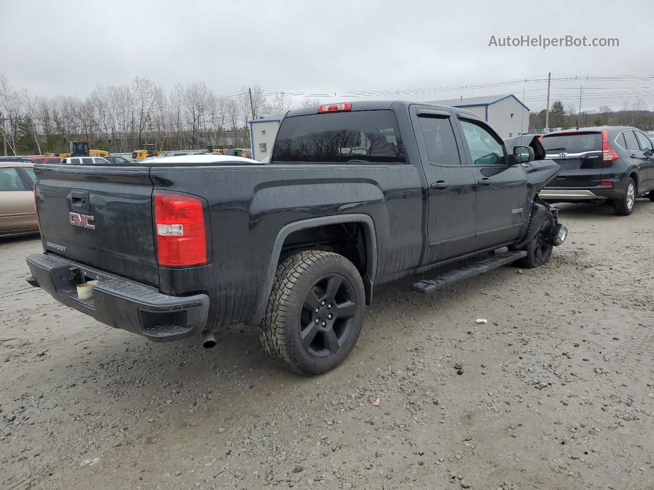 2016 Gmc Sierra K1500 Black vin: 1GTV2LEH3GZ284763