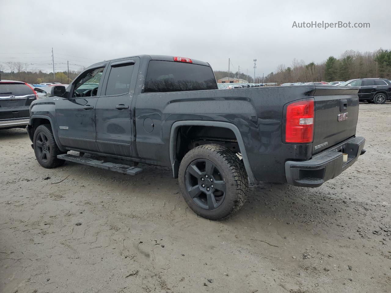 2016 Gmc Sierra K1500 Black vin: 1GTV2LEH3GZ284763