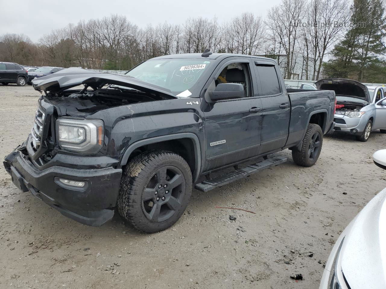 2016 Gmc Sierra K1500 Black vin: 1GTV2LEH3GZ284763