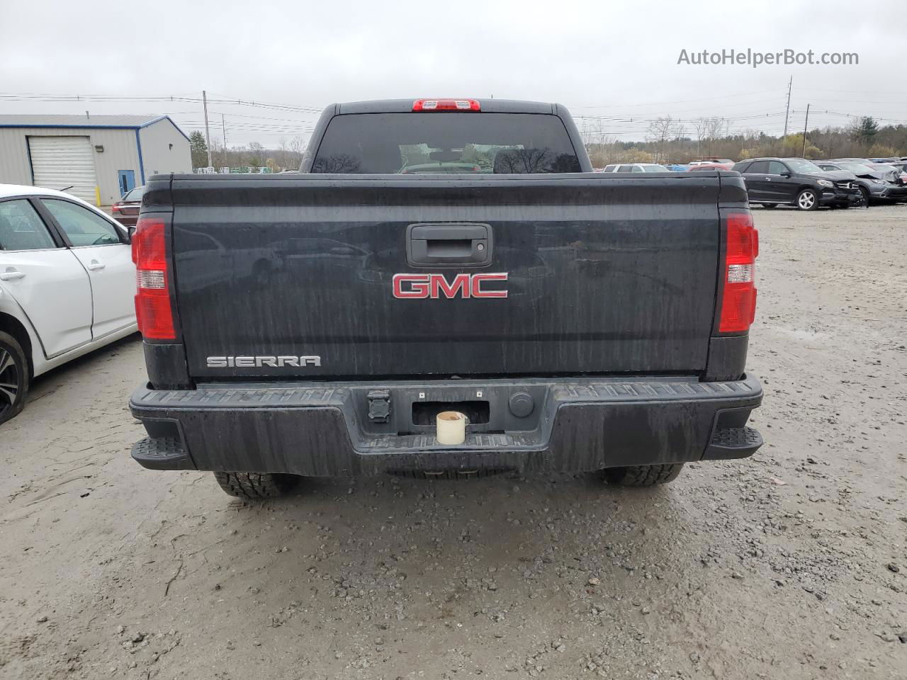 2016 Gmc Sierra K1500 Black vin: 1GTV2LEH3GZ284763