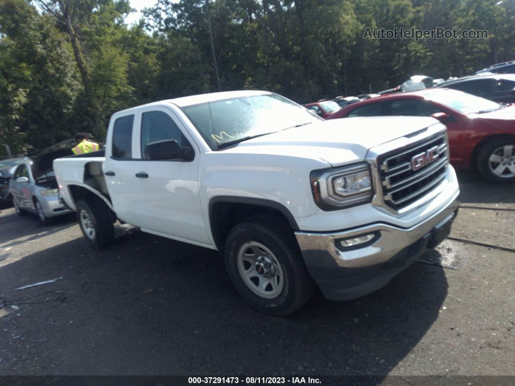 2016 Gmc Sierra 1500   White vin: 1GTV2LEH5GZ411691