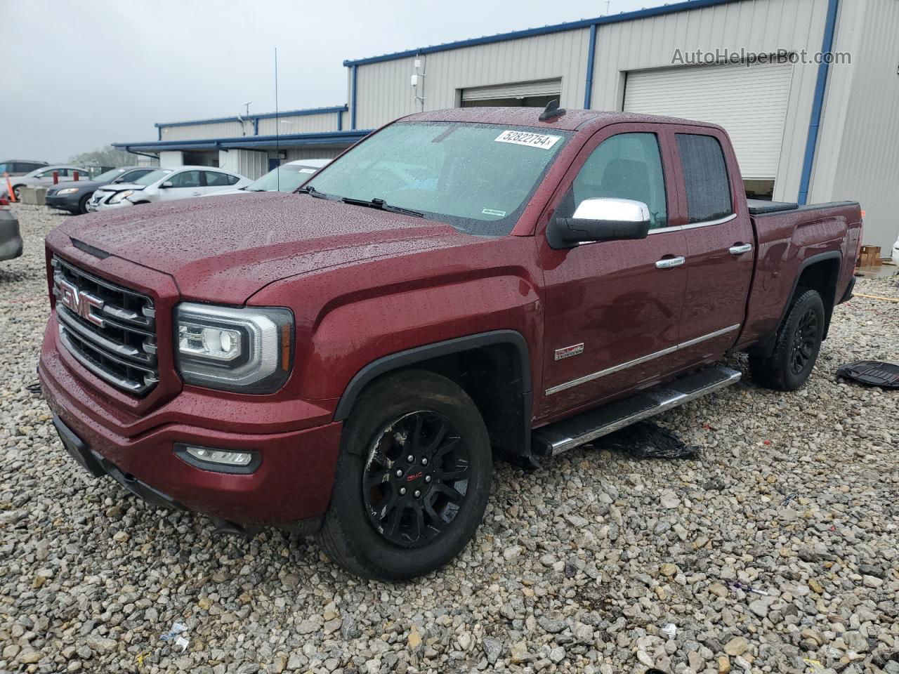 2016 Gmc Sierra K1500 Sle Burgundy vin: 1GTV2MEC1GZ175728