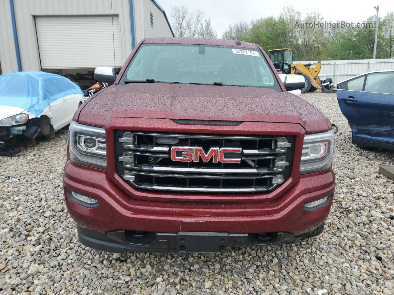 2016 Gmc Sierra K1500 Sle Burgundy vin: 1GTV2MEC1GZ175728