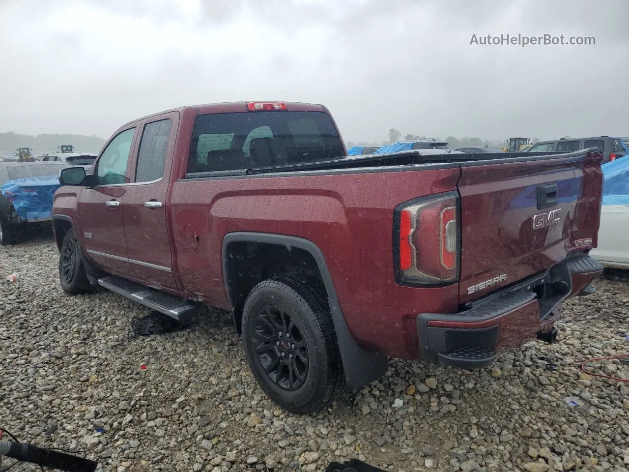 2016 Gmc Sierra K1500 Sle Burgundy vin: 1GTV2MEC1GZ175728