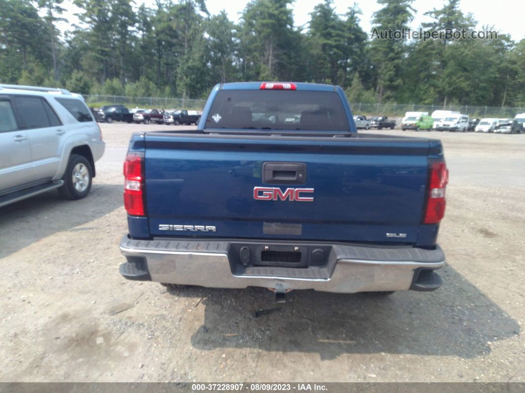 2016 Gmc Sierra 1500 Sle Синий vin: 1GTV2MEC1GZ225981