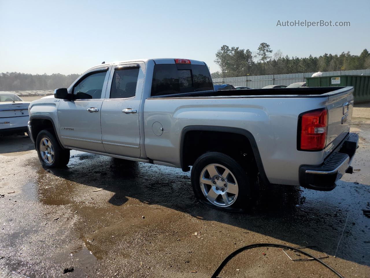 2016 Gmc Sierra K1500 Sle Silver vin: 1GTV2MEC2GZ133911