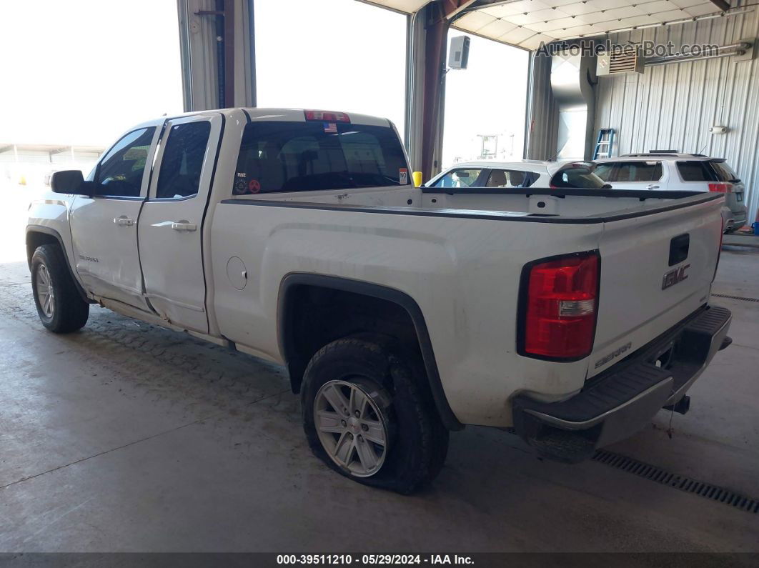 2016 Gmc Sierra 1500 Sle White vin: 1GTV2MEC2GZ372326