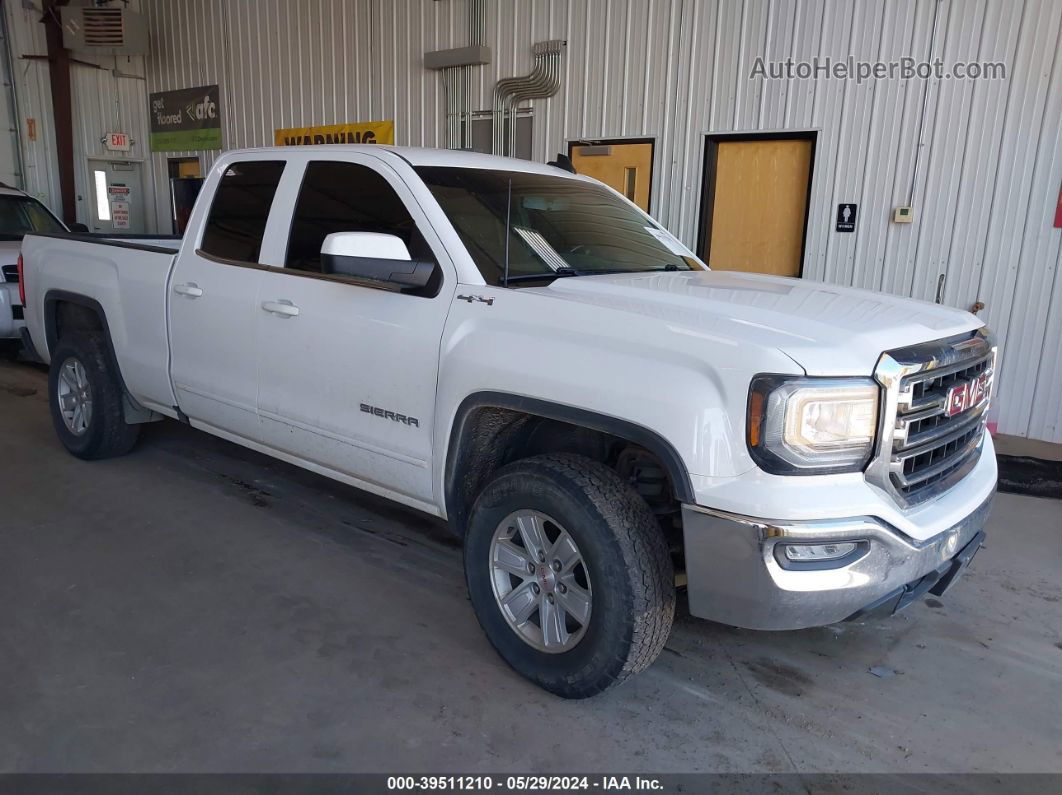 2016 Gmc Sierra 1500 Sle White vin: 1GTV2MEC2GZ372326