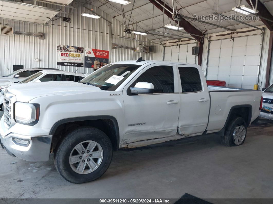 2016 Gmc Sierra 1500 Sle White vin: 1GTV2MEC2GZ372326