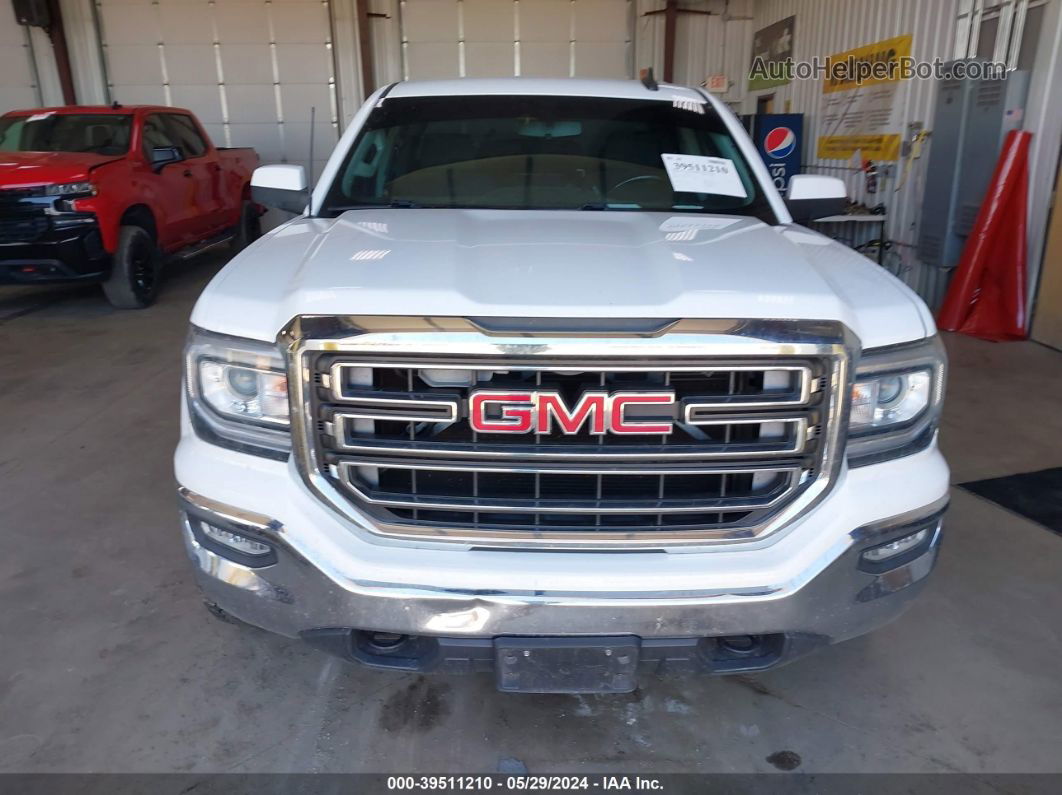 2016 Gmc Sierra 1500 Sle White vin: 1GTV2MEC2GZ372326