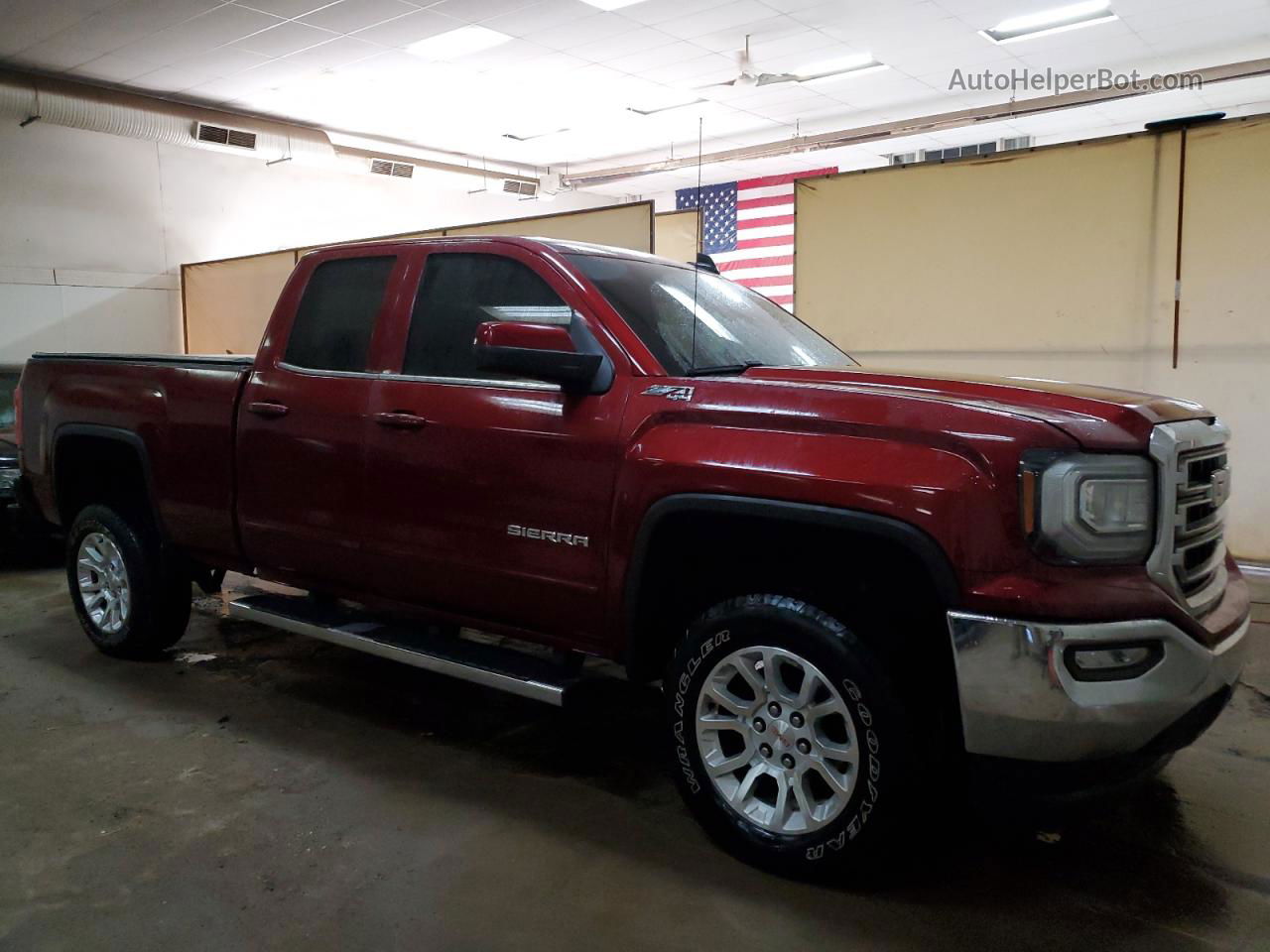 2016 Gmc Sierra K1500 Sle Темно-бордовый vin: 1GTV2MEC4GZ428332