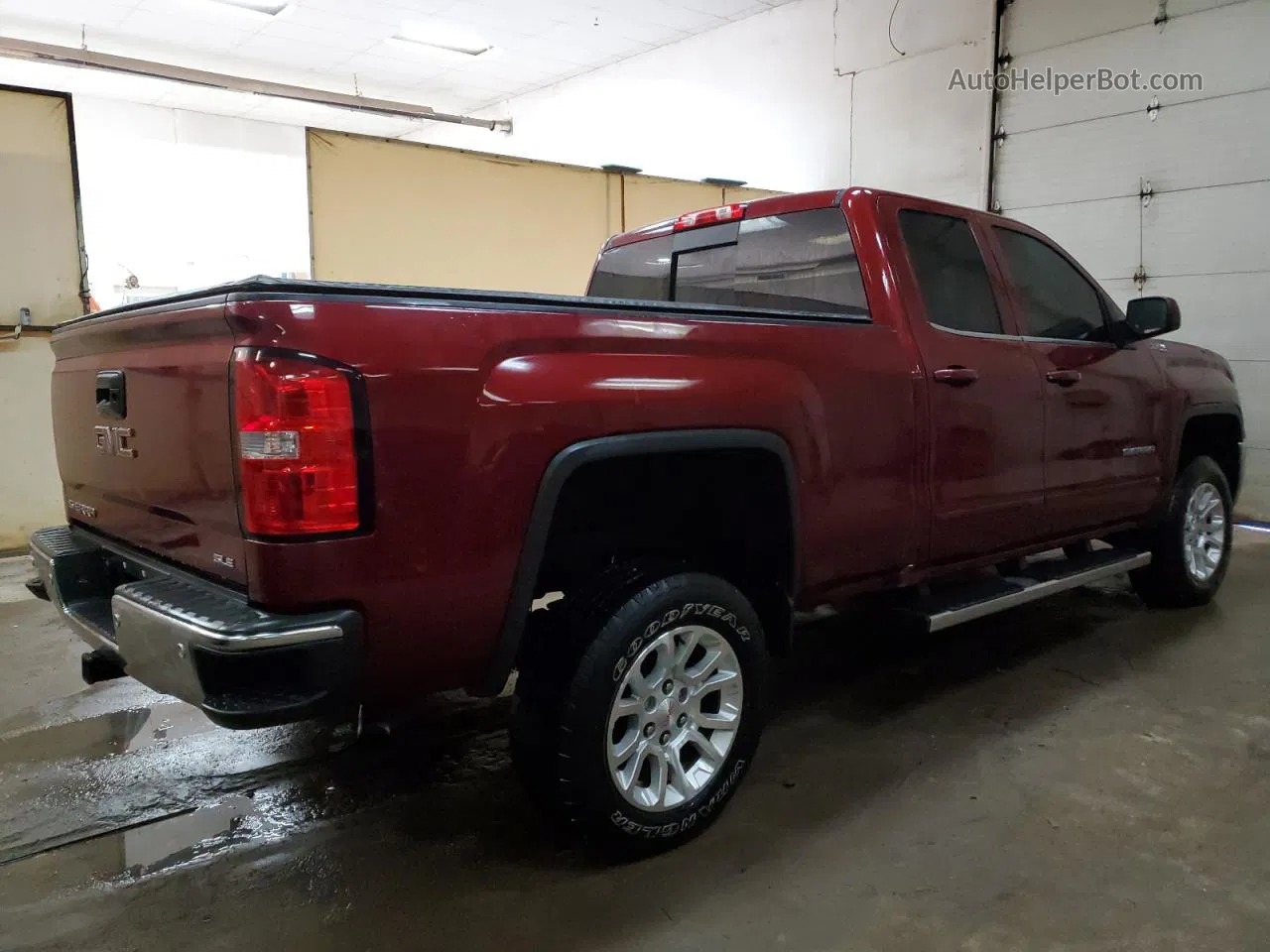 2016 Gmc Sierra K1500 Sle Темно-бордовый vin: 1GTV2MEC4GZ428332