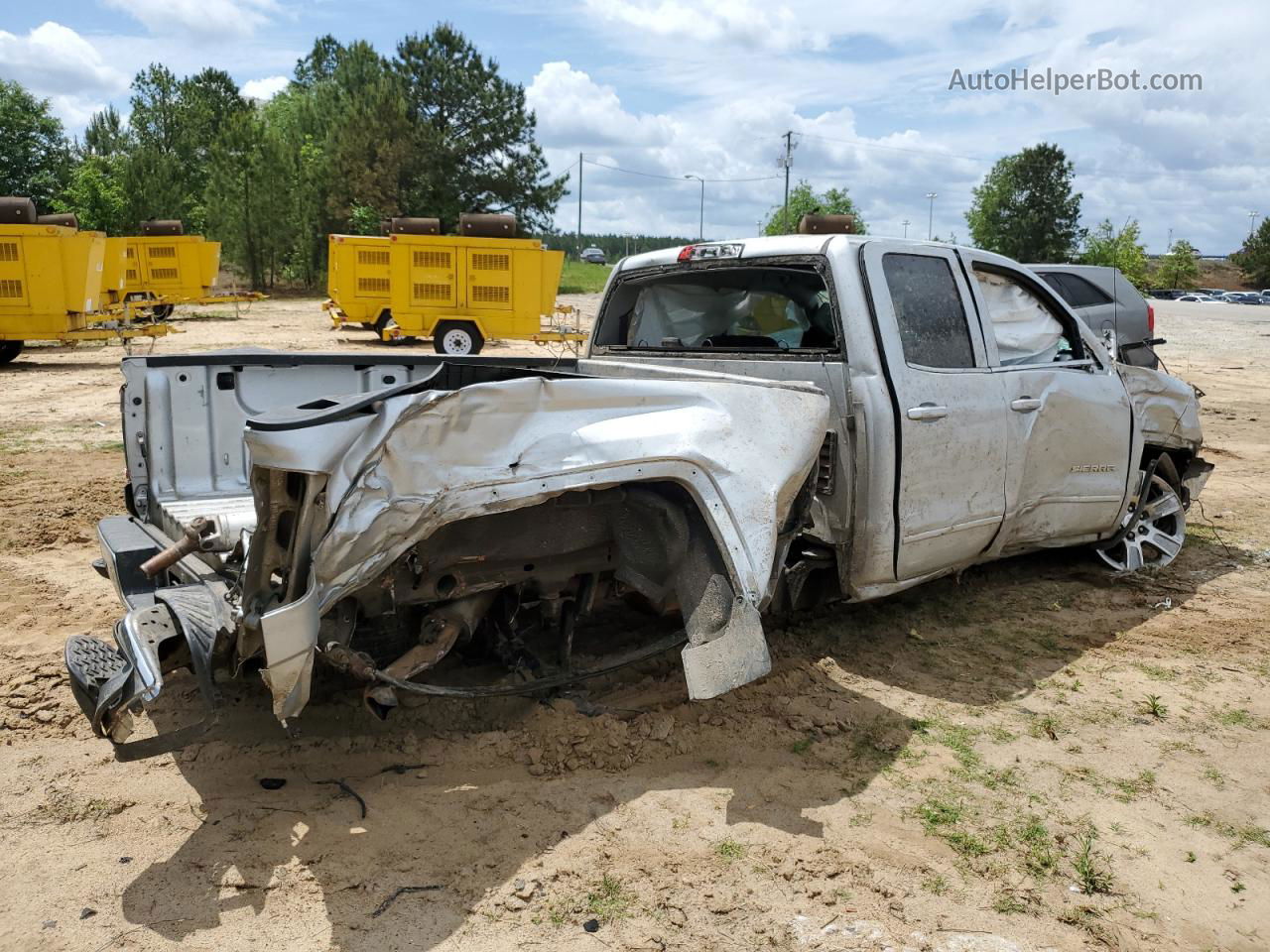 2016 Gmc Sierra K1500 Sle Silver vin: 1GTV2MEC5GZ110686