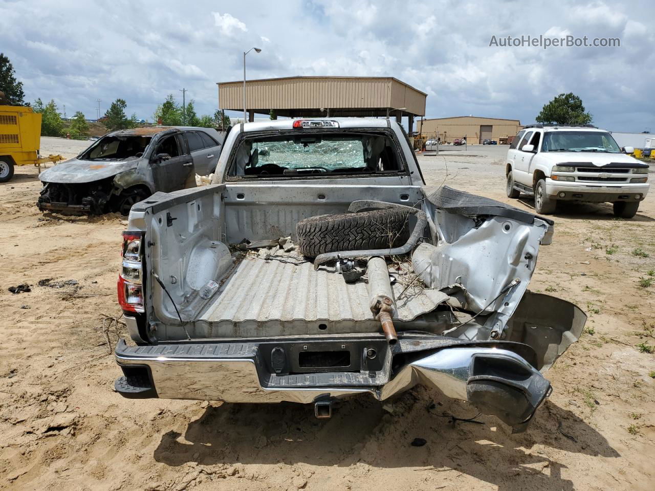 2016 Gmc Sierra K1500 Sle Silver vin: 1GTV2MEC5GZ110686