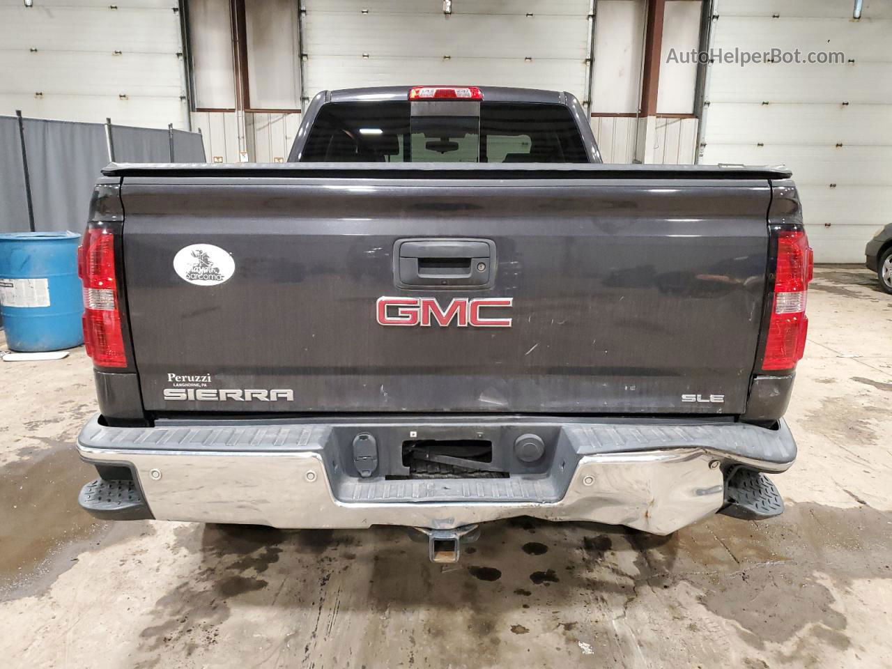 2016 Gmc Sierra K1500 Sle Black vin: 1GTV2MEC7GZ296456