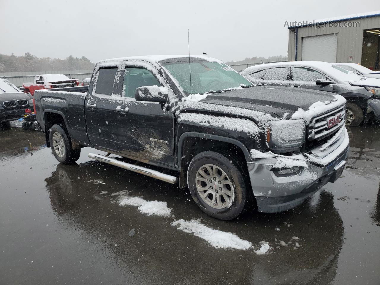 2016 Gmc Sierra K1500 Sle Black vin: 1GTV2MEC7GZ301820